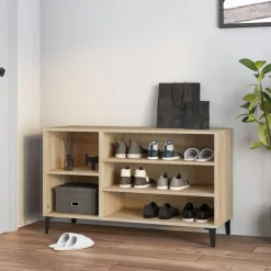 vidaXL Productos Del Hogar-Zapatero madera contrachapada 102x36x60 cm