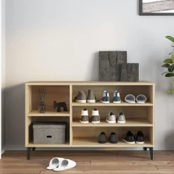 vidaXL Productos Del Hogar-Zapatero madera contrachapada 102x36x60 cm