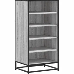 vidaXL Productos Del Hogar-Zapatero madera contrachapada 48x38x97,5 cm