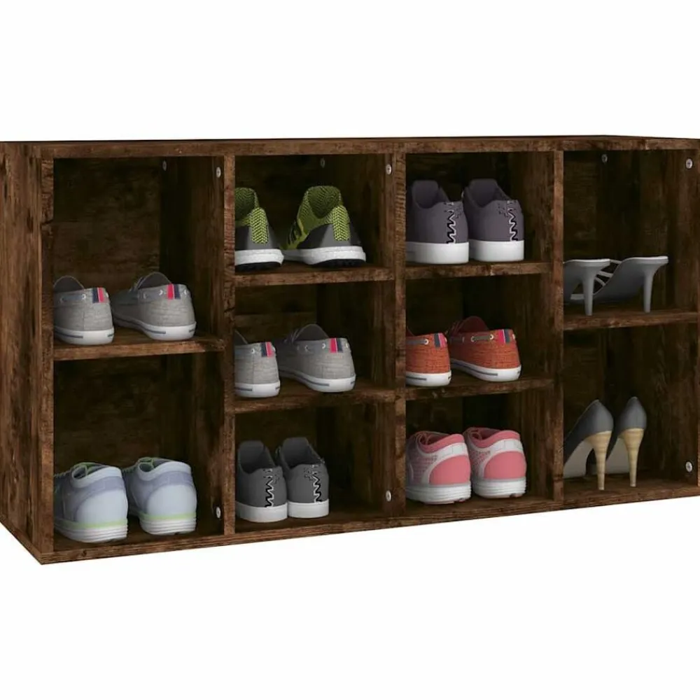 vidaXL Productos Del Hogar-Zapatero madera contrachapada 103x30x55cm