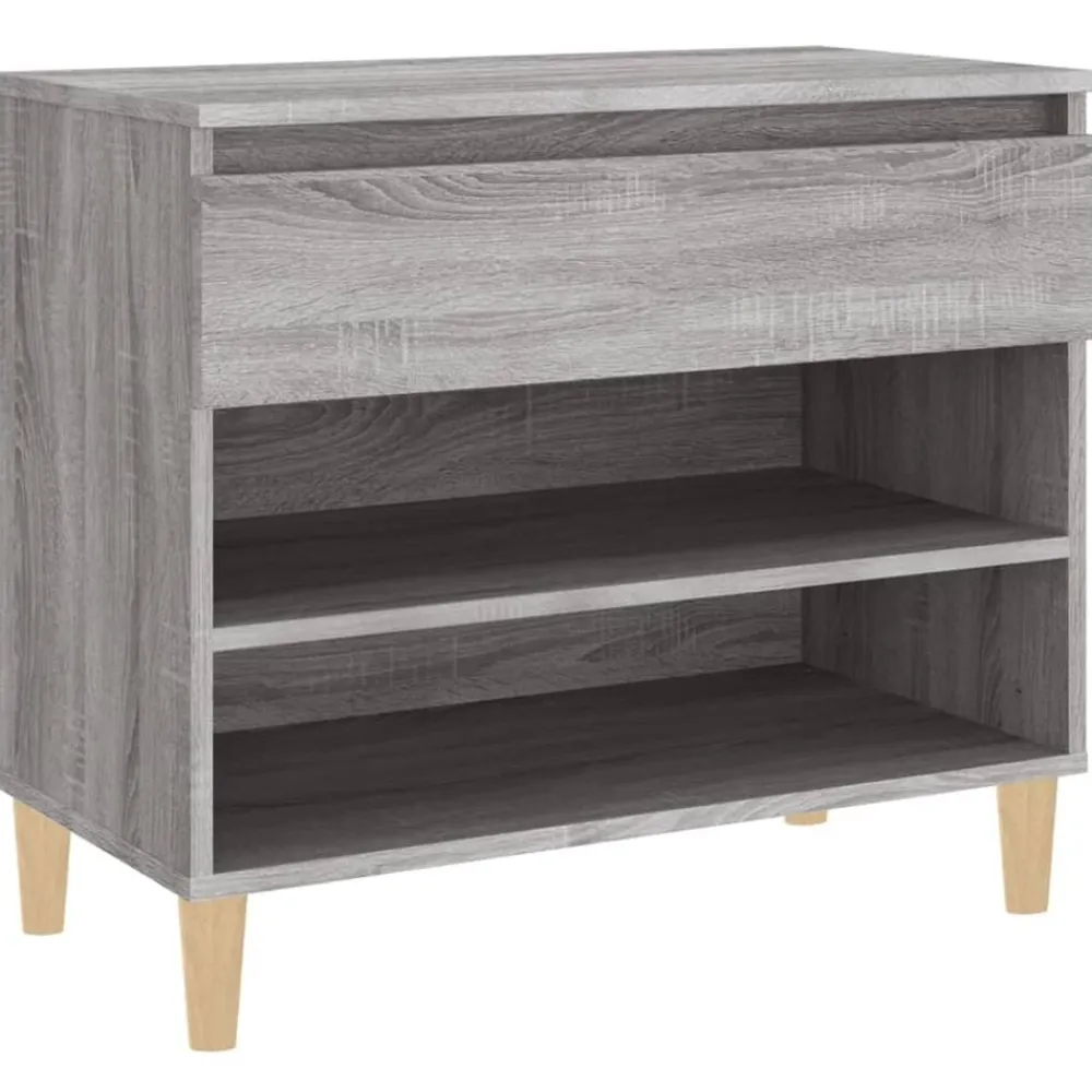 vidaXL Productos Del Hogar-Zapatero madera contrachapada 70x36x60 cm