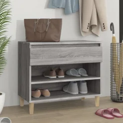 vidaXL Productos Del Hogar-Zapatero madera contrachapada 70x36x60 cm