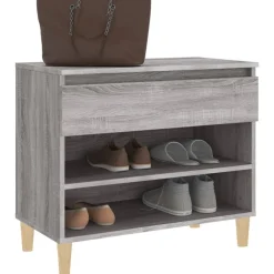vidaXL Productos Del Hogar-Zapatero madera contrachapada 70x36x60 cm