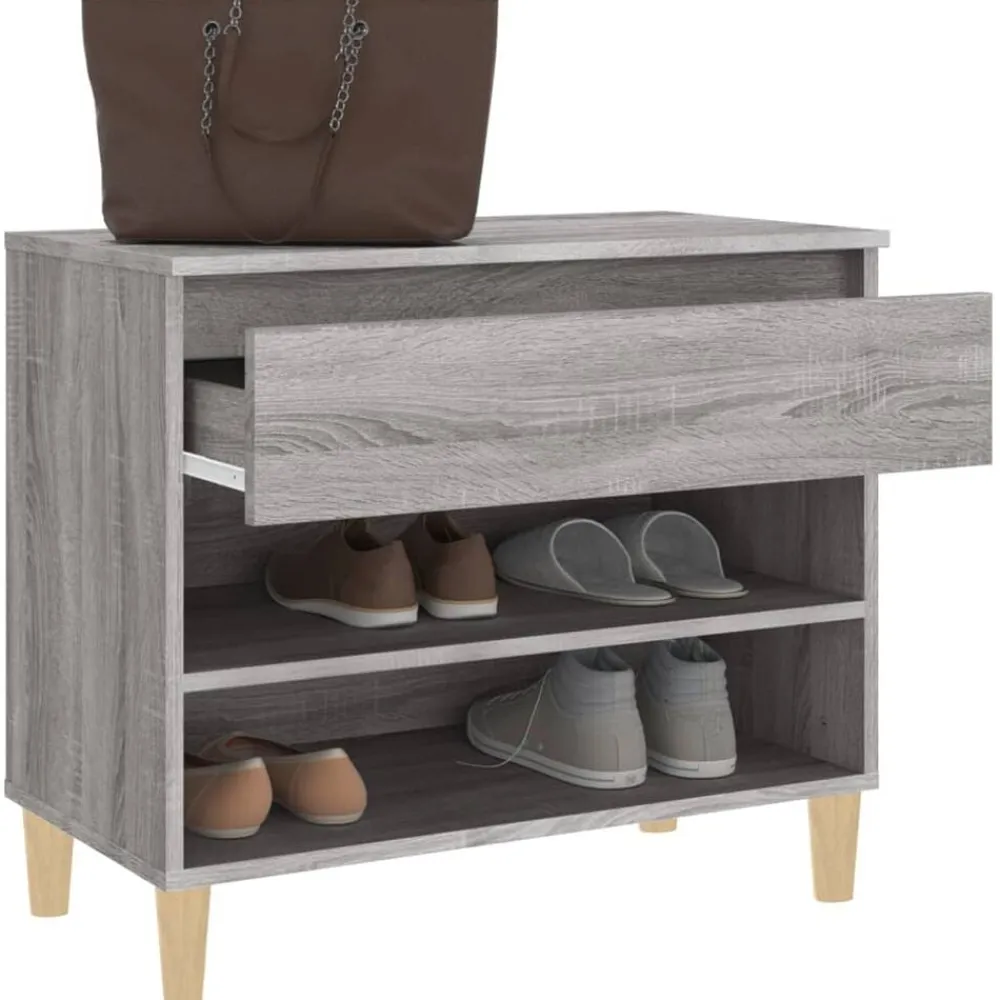 vidaXL Productos Del Hogar-Zapatero madera contrachapada 70x36x60 cm