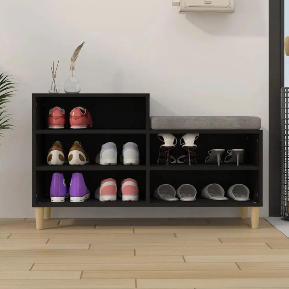 vidaXL Productos Del Hogar-Zapatero madera contrachapada 102x36x60 cm