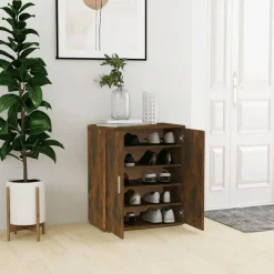 vidaXL Productos Del Hogar-Zapatero madera contrachapada 60x35x70 cm