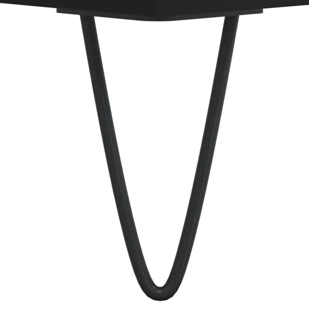 vidaXL Zapatero madera contrachapada 102x36x60 cm Negro Discount