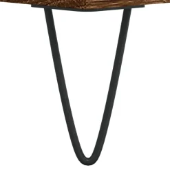 vidaXL Zapatero madera contrachapada roble marrón 102x36x60 cm Marrón roble Discount