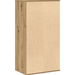 vidaXL Zapatero madera contrachapada Roble artisan New