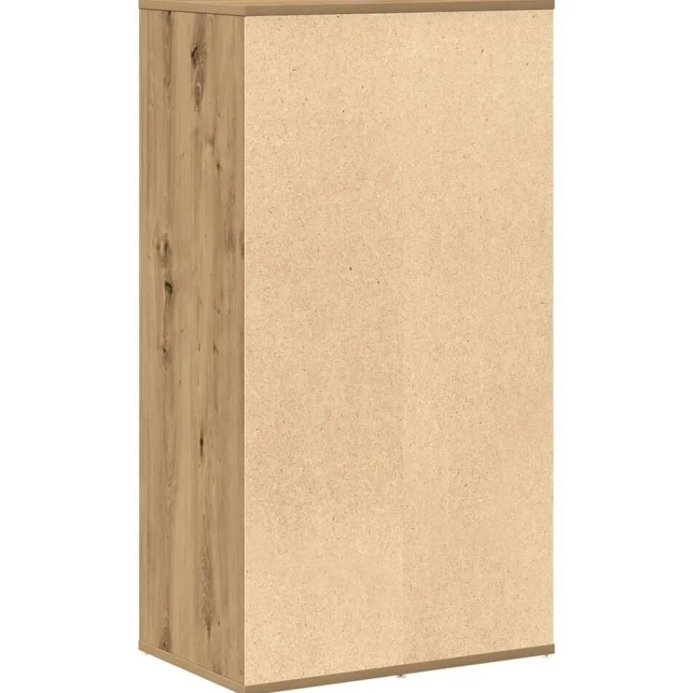 vidaXL Zapatero madera contrachapada Roble artisan New