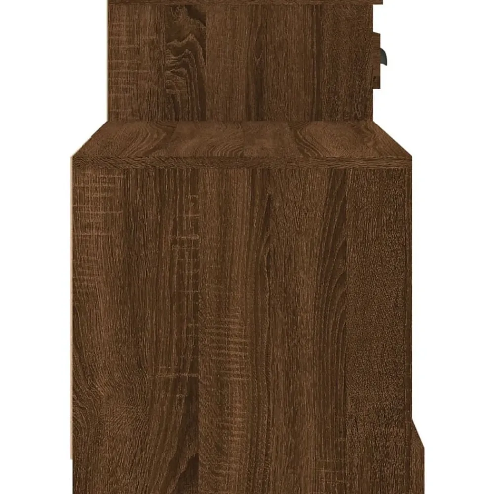 vidaXL Productos Del Hogar-Zapatero madera contrachapada roble marrón 100x42x60 cm