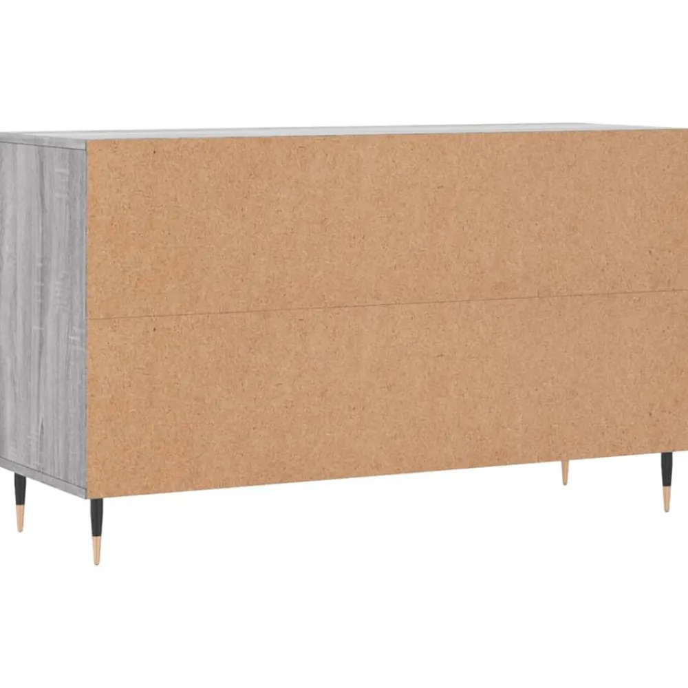 vidaXL Zapatero madera contrachapada 102x36x60 cm Gris sonoma Online