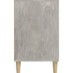 vidaXL Zapatero madera contrachapada gris hormigón 102x36x60 cm Gris hormigón Sale