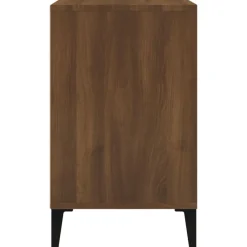 vidaXL Zapatero madera contrachapada roble marrón 102x36x60 cm Marrón roble