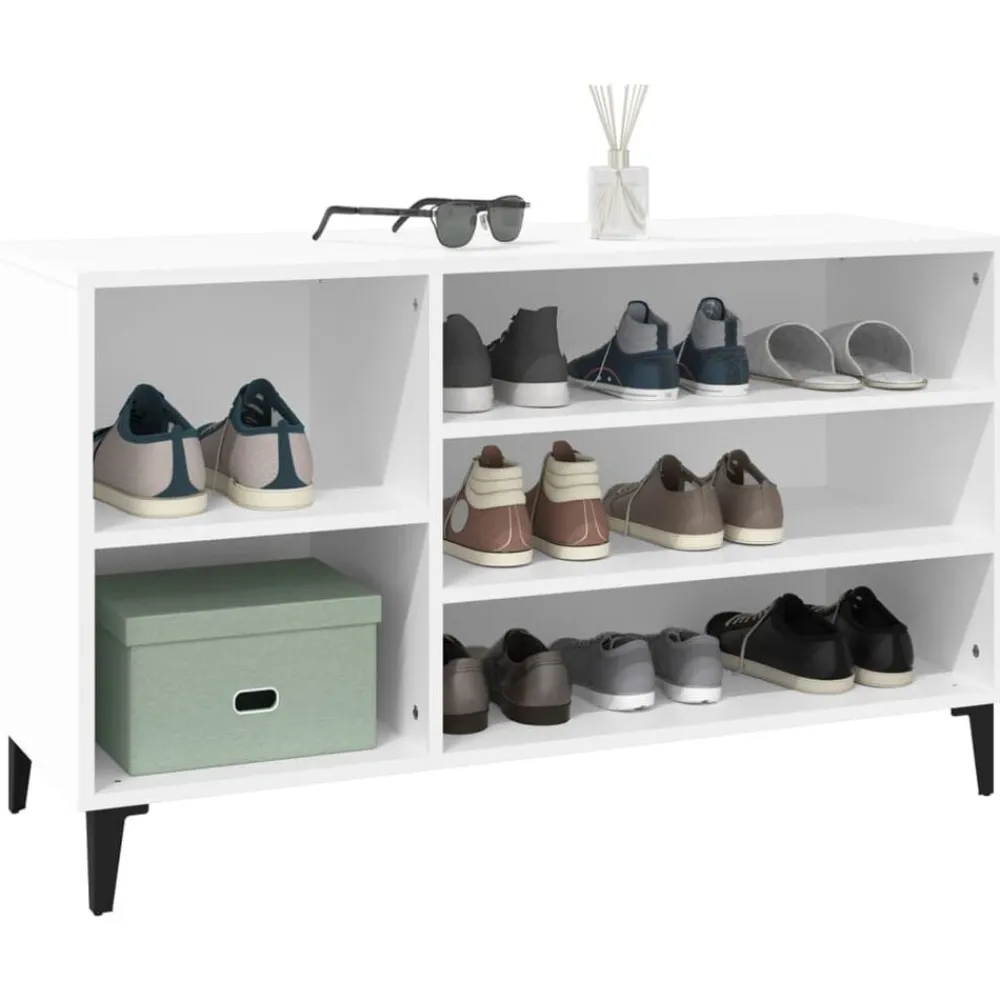 vidaXL Productos Del Hogar-Zapatero madera contrachapada 102x36x60 cm