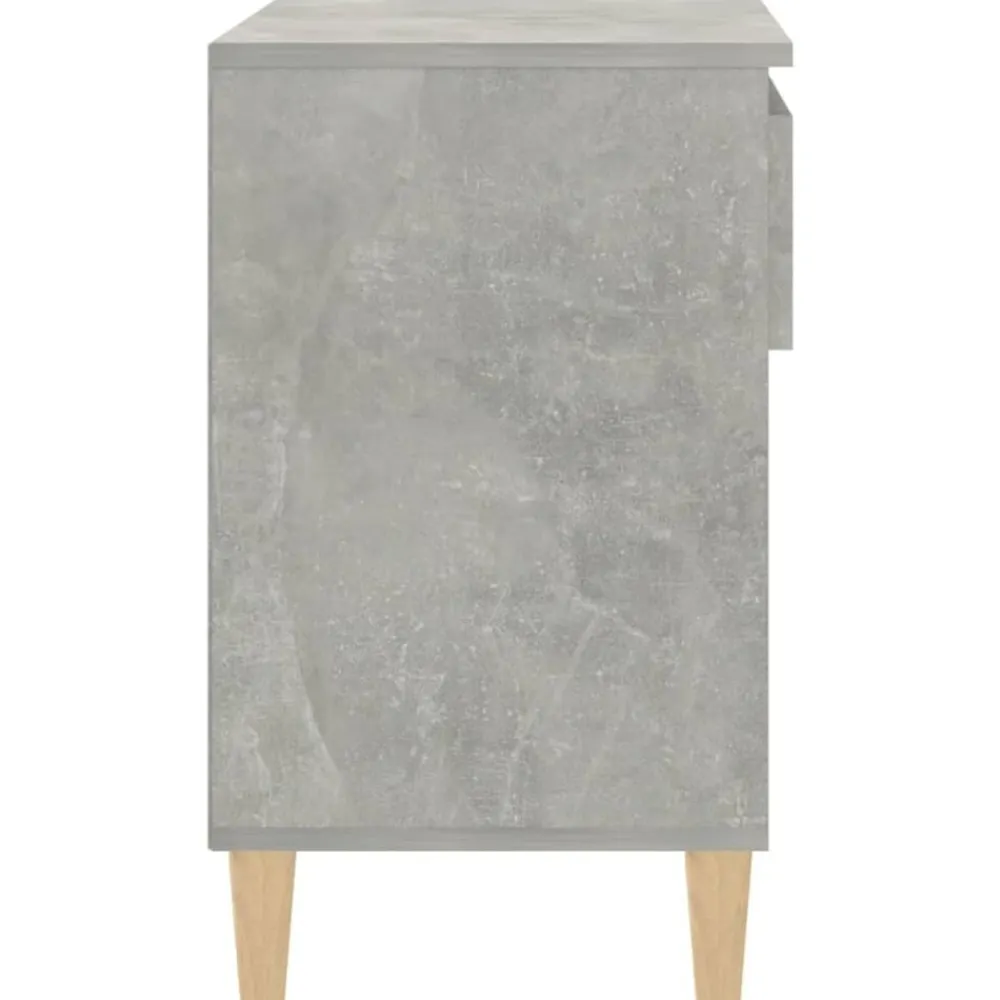 vidaXL Zapatero madera contrachapada gris hormigón 70x36x60 cm Gris hormigón Discount