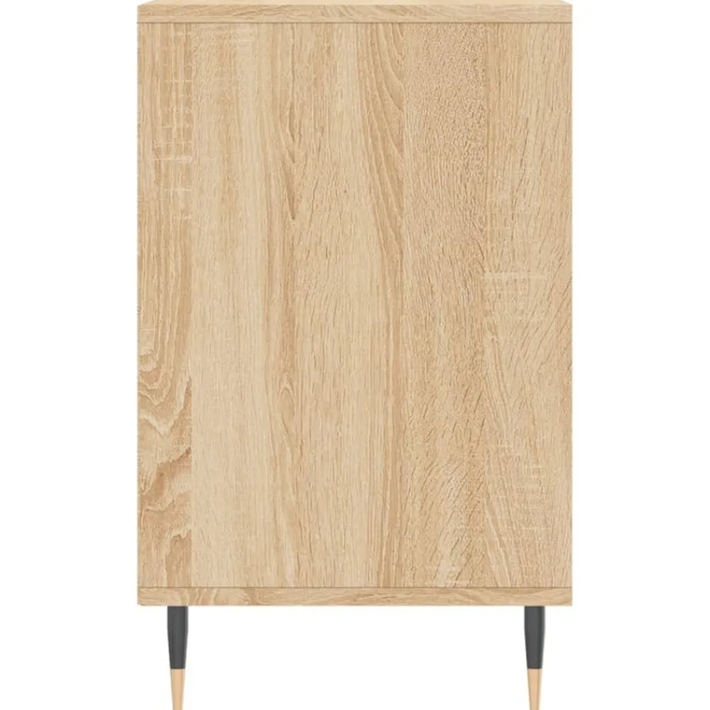 vidaXL Zapatero madera contrachapada 102x36x60 cm Roble Sonoma Hot