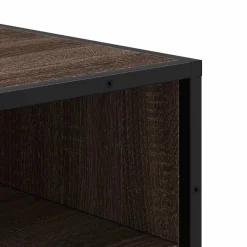 vidaXL Productos Del Hogar-Zapatero madera contrachapada roble marrón 48x38x97,5 cm