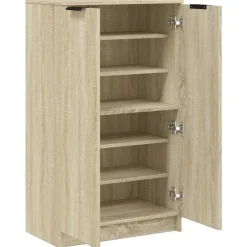 vidaXL Productos Del Hogar-Zapatero madera contrachapada 59x35x100,5 cm