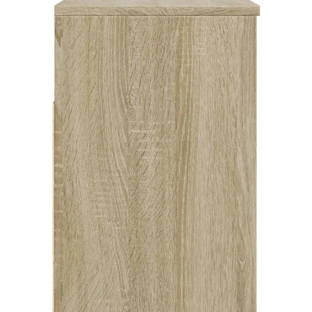 vidaXL Zapatero madera contrachapada 60x30x45 cm Roble Sonoma Sale