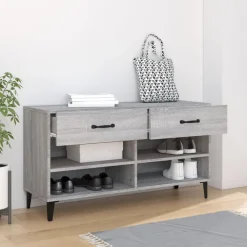 vidaXL Productos Del Hogar-Zapatero madera contrachapada 102x35x55 cm