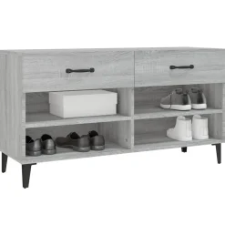 vidaXL Productos Del Hogar-Zapatero madera contrachapada 102x35x55 cm