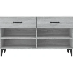 vidaXL Productos Del Hogar-Zapatero madera contrachapada 102x35x55 cm