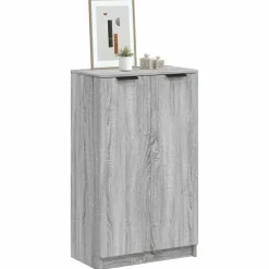 vidaXL Productos Del Hogar-Zapatero madera contrachapada 59x35x100 cm