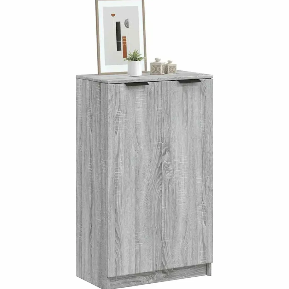 vidaXL Productos Del Hogar-Zapatero madera contrachapada 59x35x100 cm