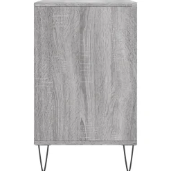 vidaXL Zapatero madera contrachapada 102x36x60 cm Gris sonoma Hot