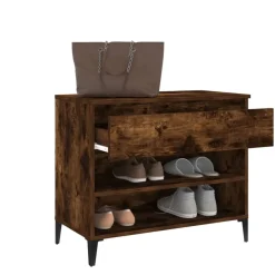 vidaXL Productos Del Hogar-Zapatero madera contrachapada 70x36x60 cm