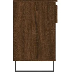 vidaXL Zapatero madera contrachapada roble marrón 102x36x60 cm Marrón roble Clearance