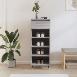 vidaXL Productos Del Hogar-Zapatero madera contrachapada 40x36x105 cm