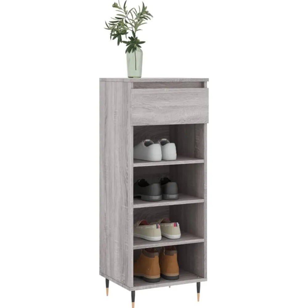 vidaXL Productos Del Hogar-Zapatero madera contrachapada 40x36x105 cm