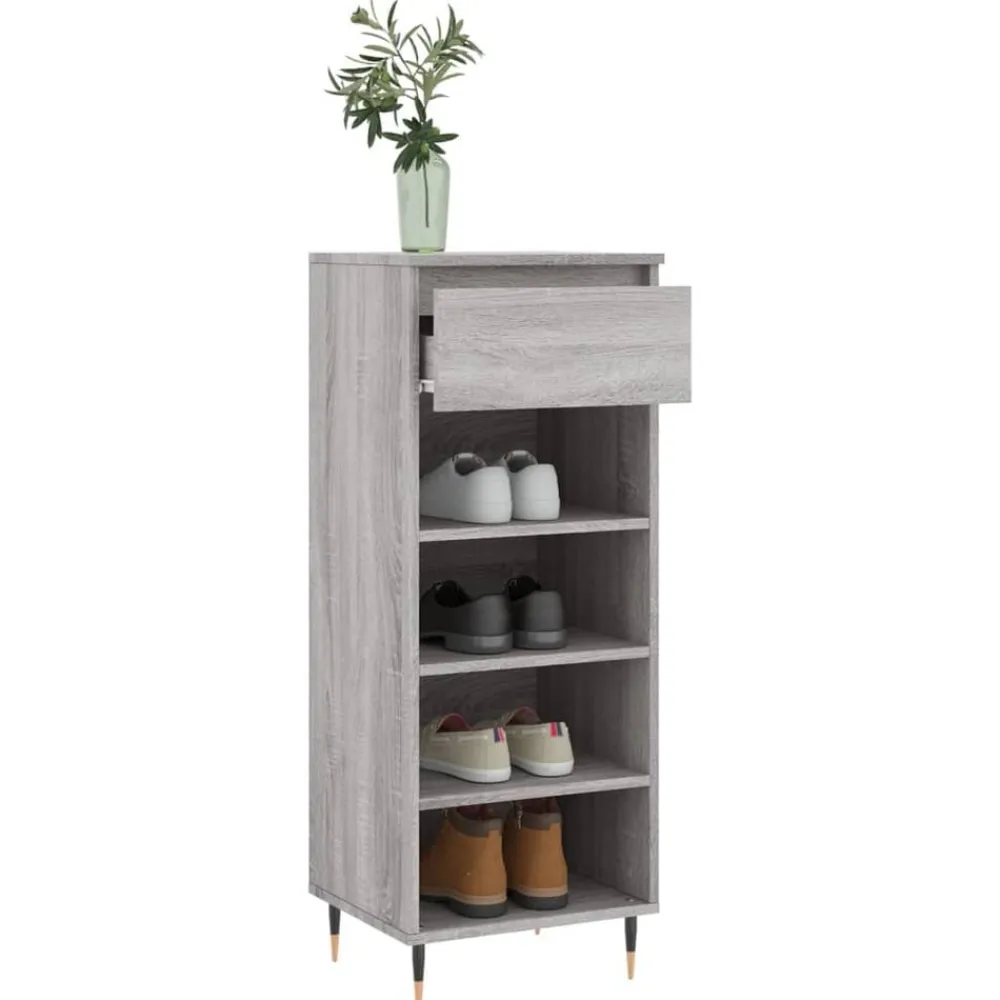 vidaXL Productos Del Hogar-Zapatero madera contrachapada 40x36x105 cm