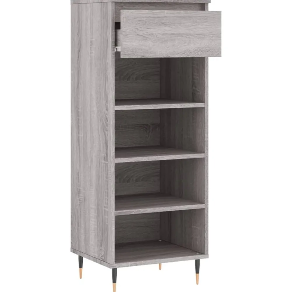 vidaXL Productos Del Hogar-Zapatero madera contrachapada 40x36x105 cm