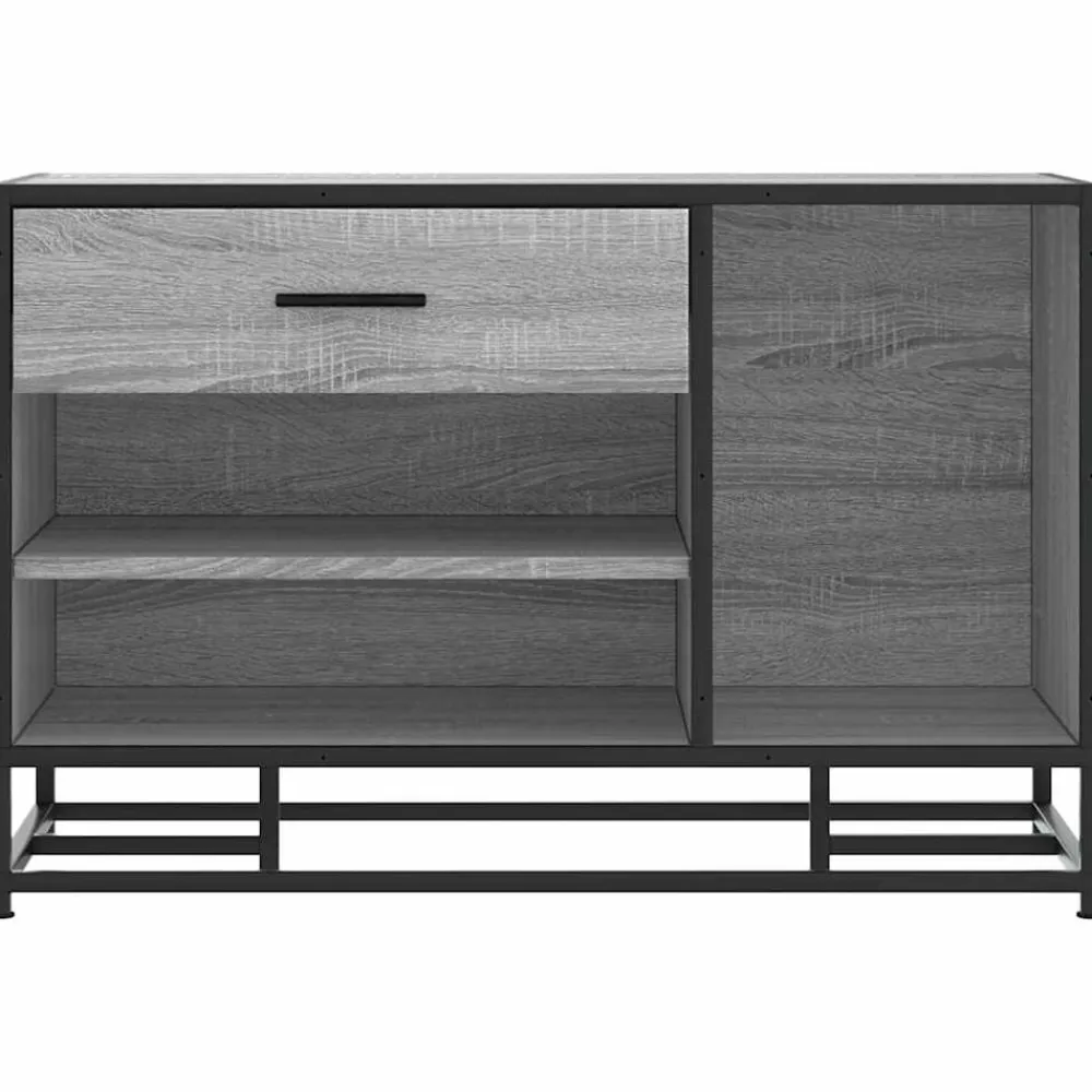 vidaXL Bancos-Zapatero madera de ingeniería 80x40x53,5 cm
