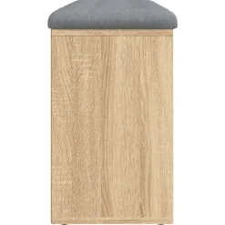 vidaXL Bancos-Zapatero madera de ingeniería 102x32x50 cm
