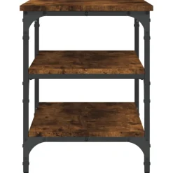 vidaXL Bancos-Zapatero madera de ingeniería 70x38,5x49 cm