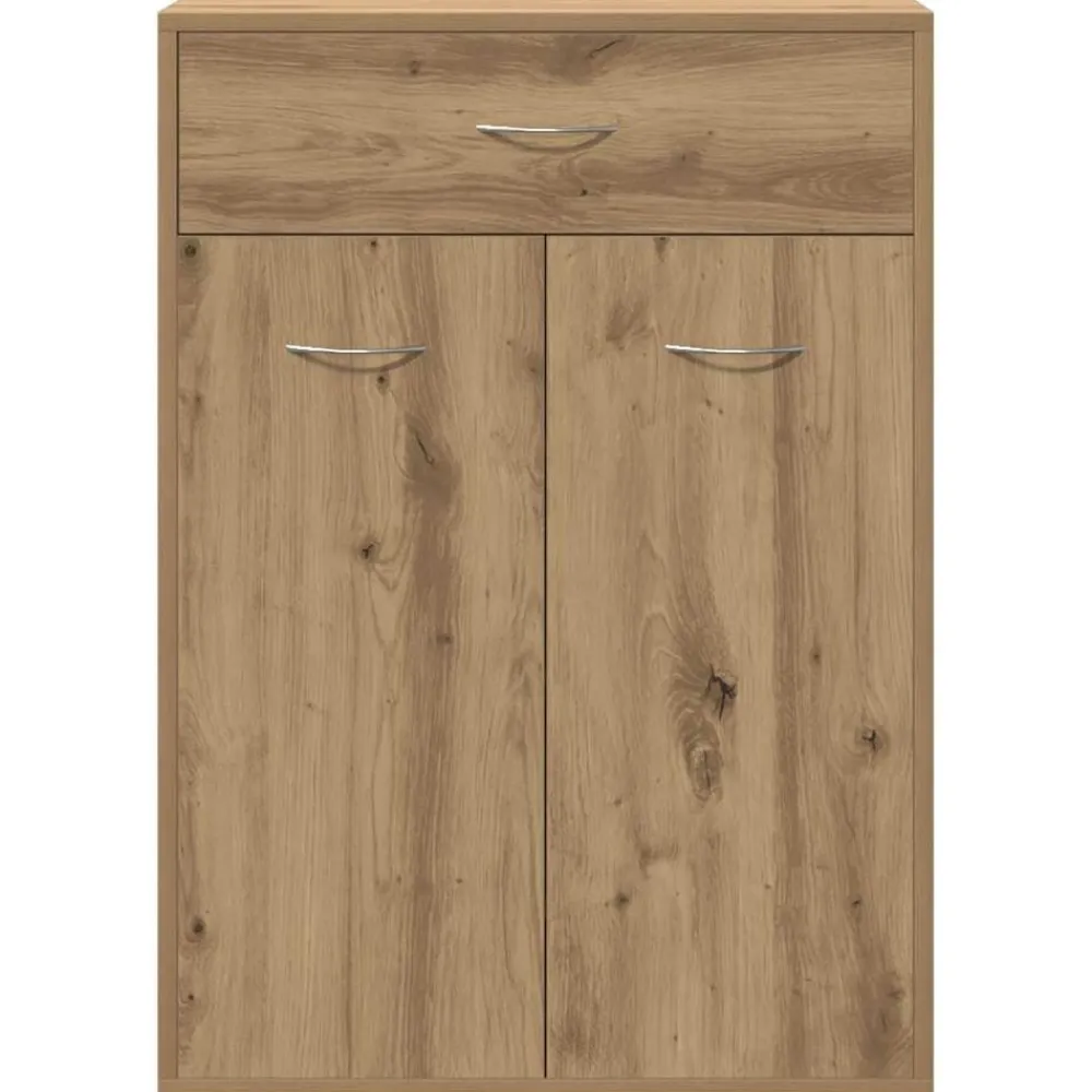 vidaXL Productos Del Hogar-Zapatero madera de ingeniería 60x35x84 cm