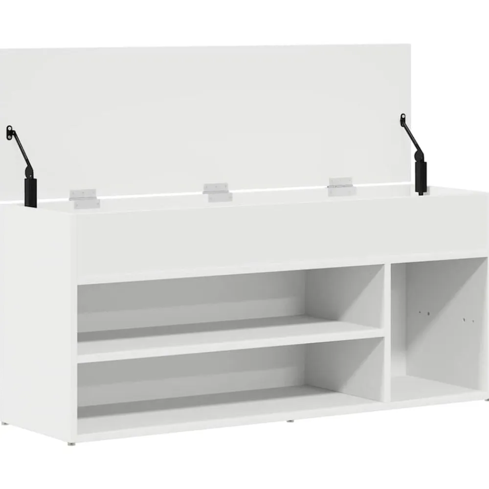 vidaXL Productos Del Hogar-Zapatero madera de ingeniería 102x30,5x45 cm