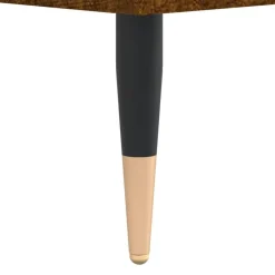 vidaXL Zapatero madera de ingeniería 102x35x55 cm Roble ahumado Discount