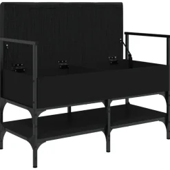 vidaXL Bancos-Zapatero madera de ingeniería 85,5x42x57,5 cm