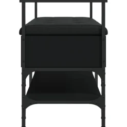 vidaXL Bancos-Zapatero madera de ingeniería 85,5x42x57,5 cm