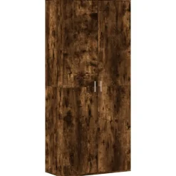 vidaXL Productos Del Hogar-Zapatero madera de ingeniería 80x39x178 cm