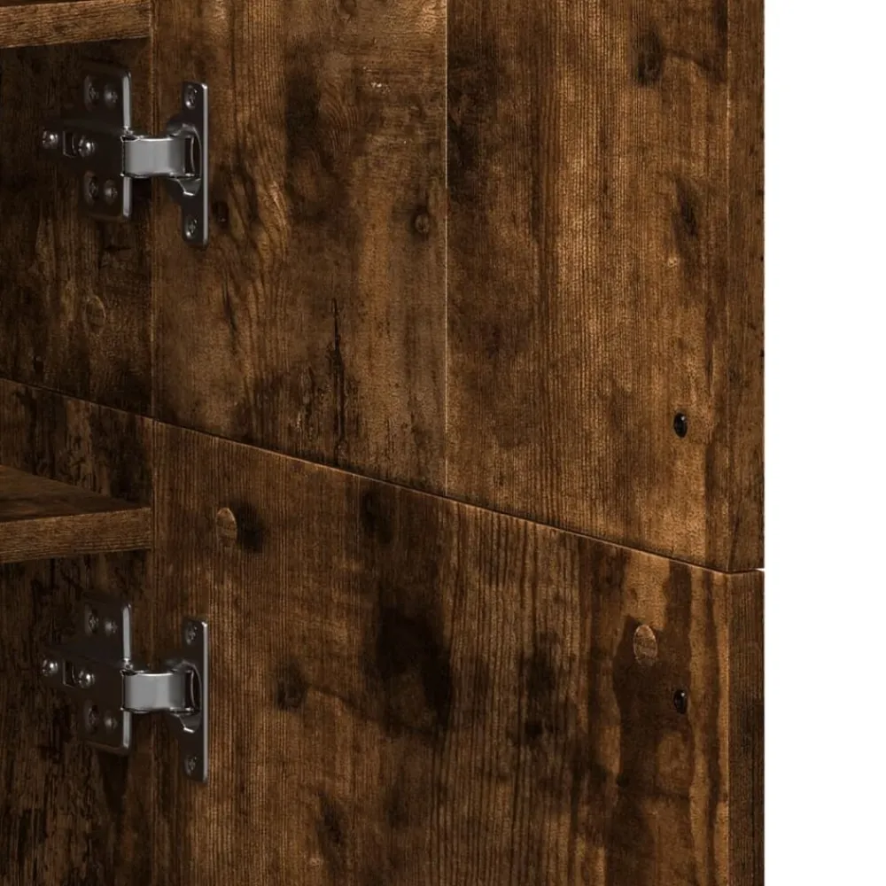 vidaXL Productos Del Hogar-Zapatero madera de ingeniería 80x39x178 cm