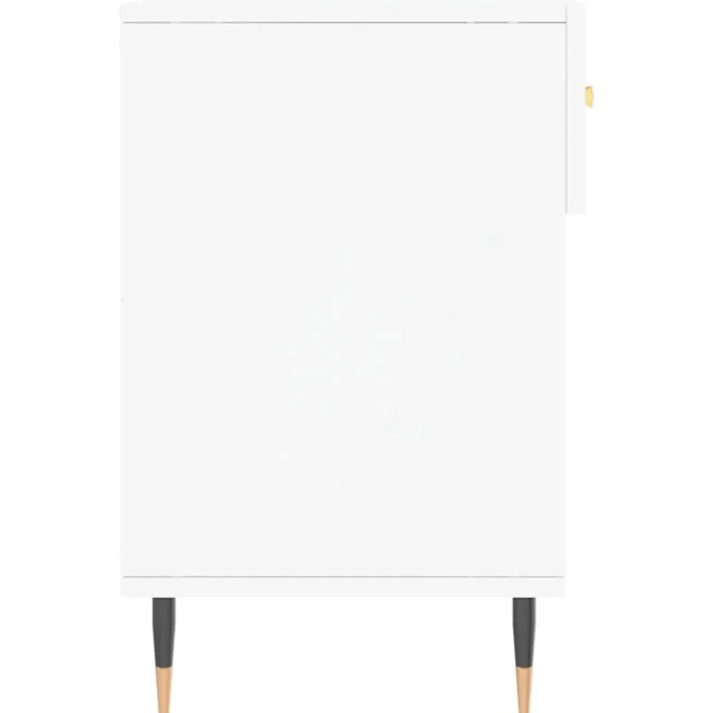 vidaXL Zapatero madera de ingeniería 102x35x55 cm Blanco Online