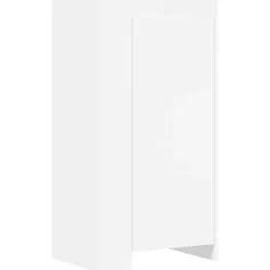 vidaXL Zapatero madera de ingeniería 52x37,5x100 cm Blanco Outlet