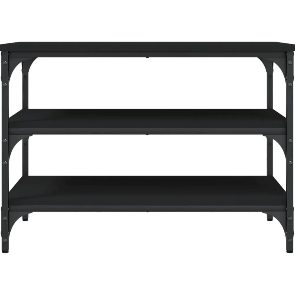 vidaXL Bancos-Zapatero madera de ingeniería 70x38,5x49 cm