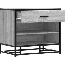 vidaXL Bancos-Zapatero madera de ingeniería 60x40x53,5 cm